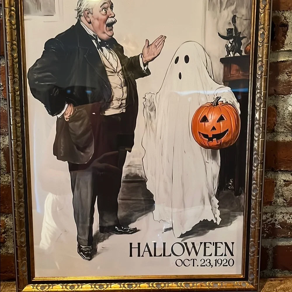 The Saturday Evening Post Halloween Poster 16×24